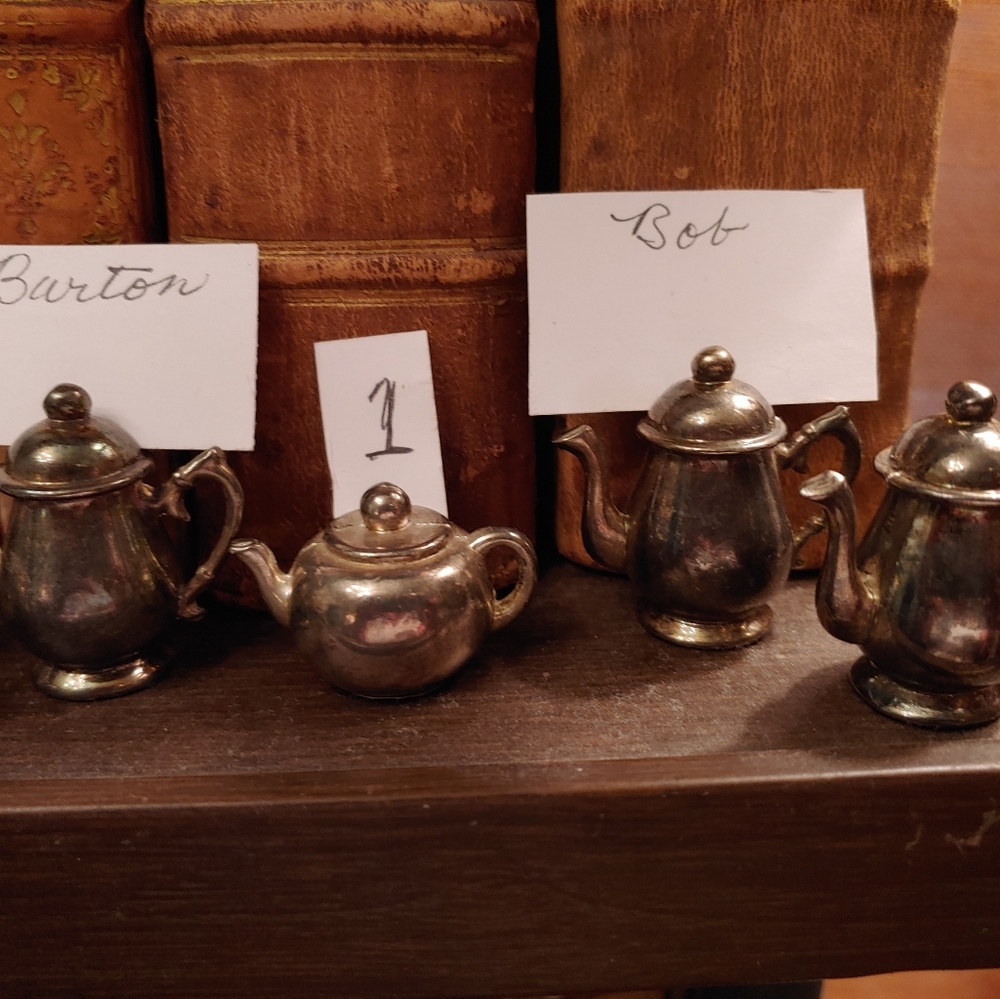 Silver Name Holders